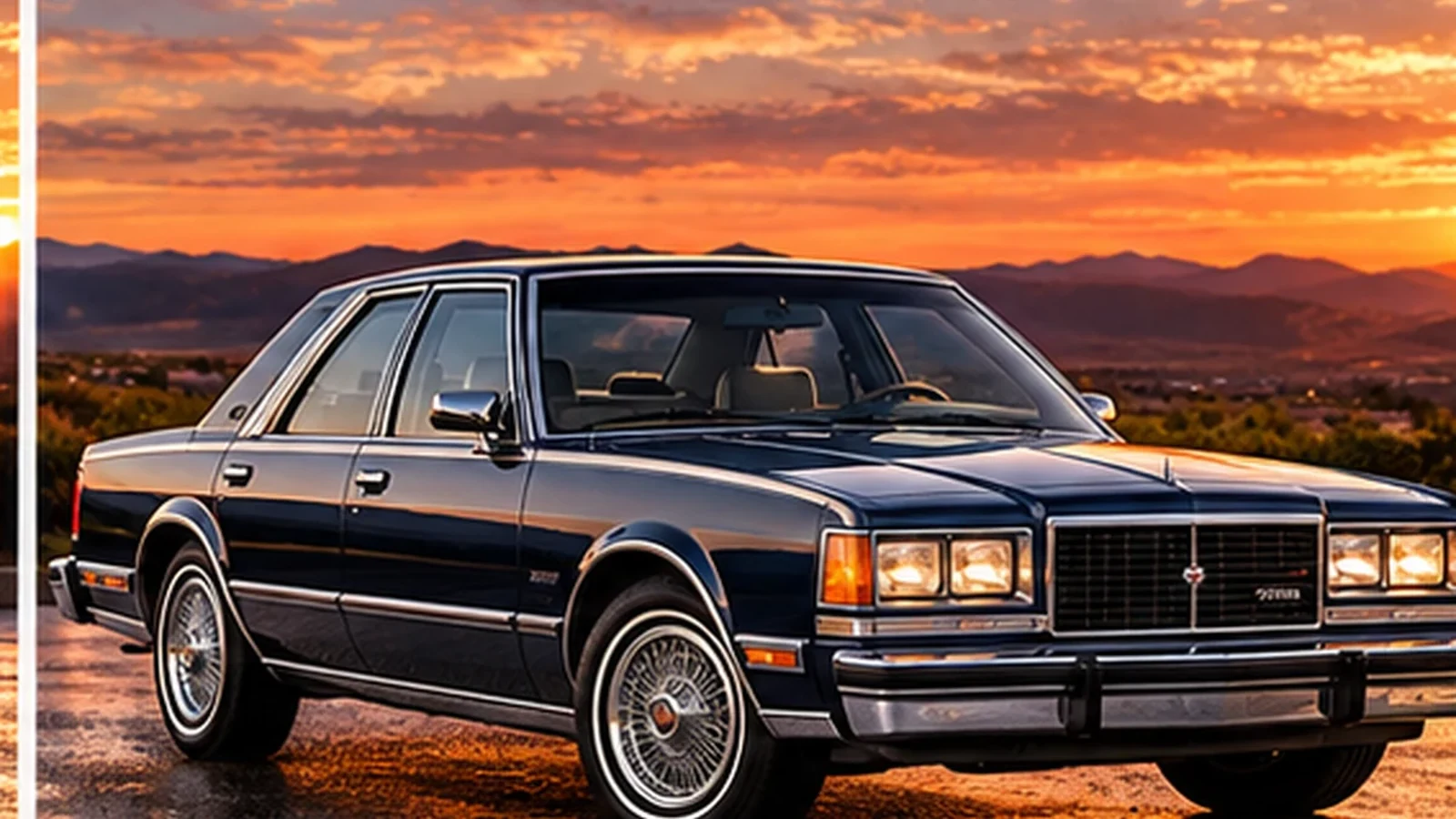 AI-generated editorial illustration of the Dodge St. Regis
