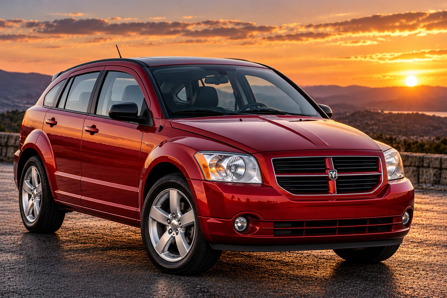 2007–2012 Dodge Caliber five-door compact hatchback