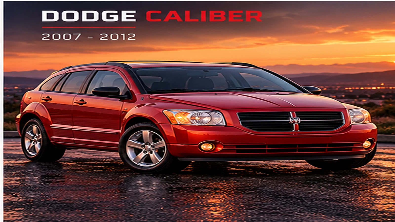 AI-generated editorial illustration: 2007–2012 (Caliber)