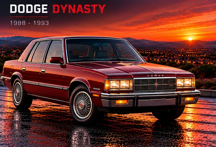 AI-generated editorial illustration: 1988–1993 (Dynasty)