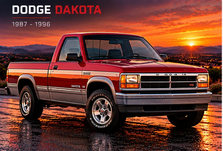 AI-generated editorial illustration: 1987–1996 (Dakota)