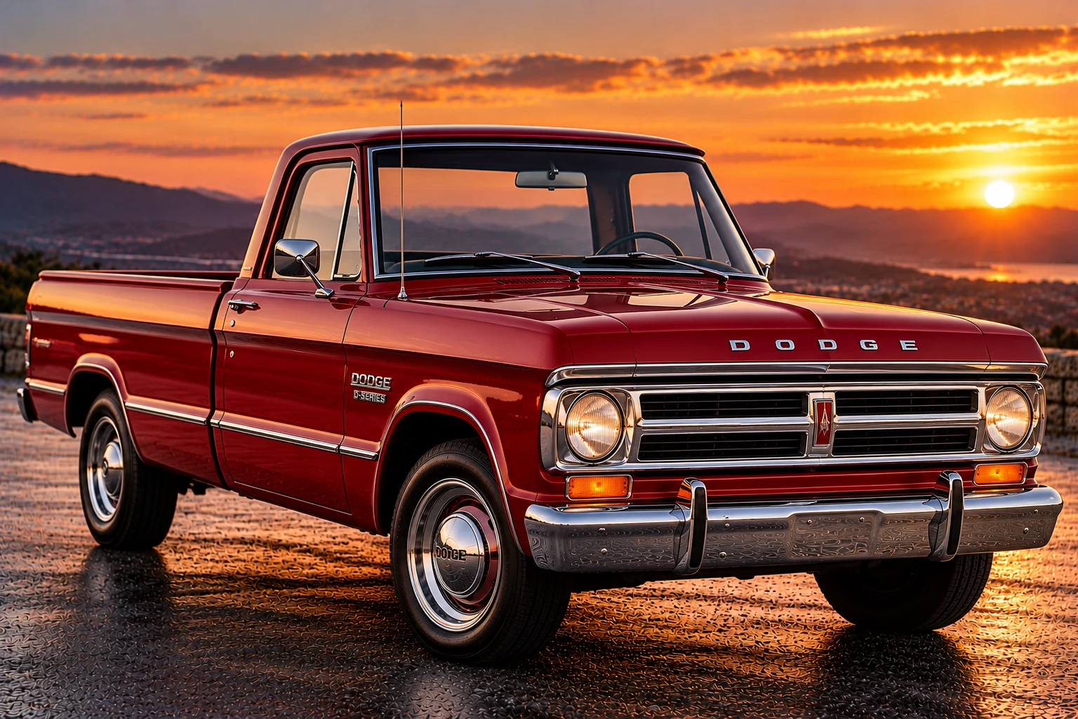 1960s Dodge D-Series pickup truck