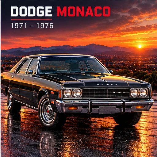 AI-generated editorial illustration: 1974–1976 (C-body) (Monaco)