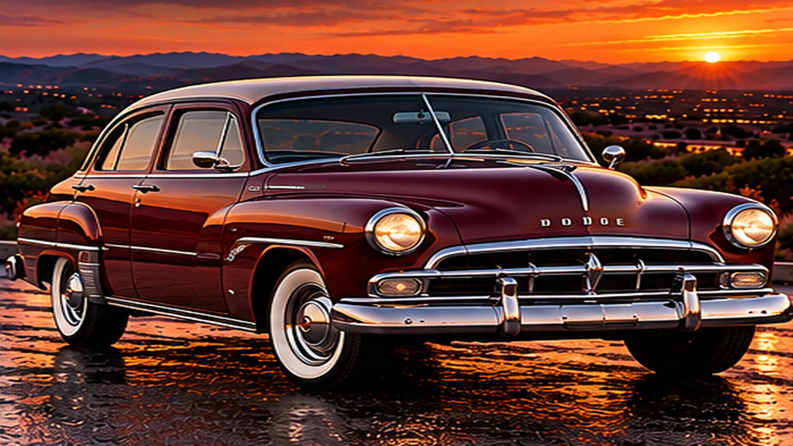 AI-generated editorial illustration: 1949–1952 (Coronet)